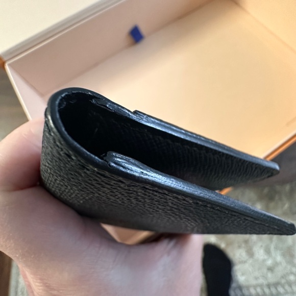 Louis Vuitton Black Checkered Card Holder - Picture 9 of 12